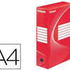BOÎTE ARCHIVES ESSELTE VIVIDA CARTON ONDULA RECYCLABLE A4+ 250X80X352MM PAROIS DOUBLES DOS 80MM LIVRA PLAT COLORIS ROUGE BOÎTE ARCHIVES ESSELTE VIVIDA CARTON ONDULA RECYCLABLE A4+ 250X80X352MM PAROIS DOUBLES DOS 80MM LIVRA PLAT COLORIS ROUGE
