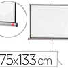 ACRAN PROJECTION NOBO TRAPIED FORMAT 16/10 INCLINAISON REPLIABLE POIDS 10.08KG 175X133CM ACRAN PROJECTION NOBO TRAPIED FORMAT 16/10 INCLINAISON REPLIABLE POIDS 10.08KG 175X133CM
