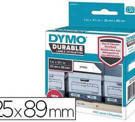 rouleau-atiquettes-dymo-label-writer-25x89mm-100-atiquettes-support-polypropylene-blanc