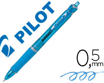 stylo-bille-pilot-rt-acroball-begreen-criture-moyenne-0-5mm-r-tractable-glisse-extr-me-corps-couleur-encre-turquoise