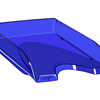 CORBEILLE ACOURRIER CEP HAPPY POLYSTYRENE ANTICHOC A4 SUPERPOSABLE VERTICALE/ESCALIER 345X260X64MM COLORIS HAPPY BLEU CORBEILLE ACOURRIER CEP HAPPY POLYSTYRENE ANTICHOC A4 SUPERPOSABLE VERTICALE/ESCALIER 345X260X64MM COLORIS HAPPY BLEU