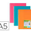 PROTÈGE-DOCUMENTS À SPIRALE ELBA SCHOOL LIFE FORMAT A5 40 POCHETTES POLYPROPYLÈNE TRANSLUCIDE COLORIS ASSORTIS PROTÈGE-DOCUMENTS À SPIRALE ELBA SCHOOL LIFE FORMAT A5 40 POCHETTES POLYPROPYLÈNE TRANSLUCIDE COLORIS ASSORTIS