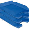 CORBEILLE ACOURRIER Q-CONNECT POLYPROPYLENE DOCUMENTS A4 240X320MM EMPILABLE 350X255X65MM COLORIS BLEU TRANSPARENT CORBEILLE ACOURRIER Q-CONNECT POLYPROPYLENE DOCUMENTS A4 240X320MM EMPILABLE 350X255X65MM COLORIS BLEU TRANSPARENT