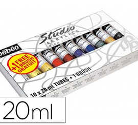 gouache-acrylique-pabao-studio-acrylics-1-brosse-soie-beau-blanc-offerte-bo-te-10-tubes-20ml