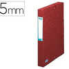 BOÎTE CLASSEMENT CARTE GRAINÉE ELBA EUROFOLIO 600G 7/10E DOS 25MM 3 RABATS ÉLASTIQUE ÉTIQUETTE DORSALE ROUGE RUBIS BOÎTE CLASSEMENT CARTE GRAINÉE ELBA EUROFOLIO 600G 7/10E DOS 25MM 3 RABATS ÉLASTIQUE ÉTIQUETTE DORSALE ROUGE RUBIS