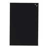 TABLEAU VERRE NAGA MAGNATIQUE 40X60CM INCLUS 2 AIMANTS 1 MARQUEUR EFFACABLE KIT FIXATION MUR COLORIS NOIR TABLEAU VERRE NAGA MAGNATIQUE 40X60CM INCLUS 2 AIMANTS 1 MARQUEUR EFFACABLE KIT FIXATION MUR COLORIS NOIR