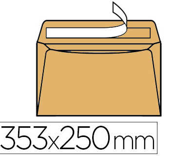 enveloppe-elco-b4-250x353mm-140g-auto-adh-sive-kraft-soufflet-50mm