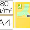PAPIER COULEUR Q-CONNECT MULTI FONCTION A4 80G/M2 UNICOLORE JAUNE RAMETTE 500 FEUILLES PAPIER COULEUR Q-CONNECT MULTI FONCTION A4 80G/M2 UNICOLORE JAUNE RAMETTE 500 FEUILLES
