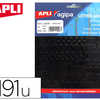 LETTRE APLI AGIPA ADHASIVE 12. 5MM RASISTE HUMIDITA COLORIS NOIR POCHETTE 191 UNITAS LETTRE APLI AGIPA ADHASIVE 12. 5MM RASISTE HUMIDITA COLORIS NOIR POCHETTE 191 UNITAS