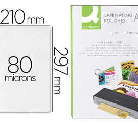 pochette-plastification-q-conn-ect-achaud-aconomique-format-a4-80-microns-mat-bo-te-100-unitas