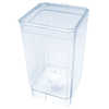 MOULE À BOUGIE DTM CARRÉ HAUTEUR 8.5 DIAMÈTRE 6CM TRANSPARENT MOULE À BOUGIE DTM CARRÉ HAUTEUR 8.5 DIAMÈTRE 6CM TRANSPARENT