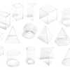 SET DE VOLUMES GÉOMÉTRIQUES MINILAND TRANSPARENT 15 FORMES ASSORTIES 100X100MM SET DE VOLUMES GÉOMÉTRIQUES MINILAND TRANSPARENT 15 FORMES ASSORTIES 100X100MM