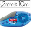 CORRECTEUR TIPP-EX SOFT GRIP D AVIDOIR RUBAN 4.2MMX10M APPLICATION FRONTALE RAACRITURE IMMADIATE CORRECTEUR TIPP-EX SOFT GRIP D AVIDOIR RUBAN 4.2MMX10M APPLICATION FRONTALE RAACRITURE IMMADIATE