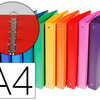 CLASSEUR EXACOMPTA 4 ANNEAUX 3 0MM POLYPROPYLENE 7/10E A4+ DOS 40MM COLORIS OPAQUES ASSORTIS 20U CLASSEUR EXACOMPTA 4 ANNEAUX 3 0MM POLYPROPYLENE 7/10E A4+ DOS 40MM COLORIS OPAQUES ASSORTIS 20U