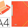 CHEMISE ELBA EUROFOLIO CARTE GRAINÉE 5/10E 450G A4 210X297MM 3 RABATS ÉLASTIQUE ÉTIQUETTE DORSALE COLORIS ORANGE CHEMISE ELBA EUROFOLIO CARTE GRAINÉE 5/10E 450G A4 210X297MM 3 RABATS ÉLASTIQUE ÉTIQUETTE DORSALE COLORIS ORANGE