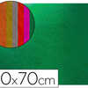 PLAQUE MOUSSE LIDERPAPEL MÉTALLISÉE 50X70CM 60G/M2 ÉPAISSEUR 2MM UNICOLORE VERT PLAQUE MOUSSE LIDERPAPEL MÉTALLISÉE 50X70CM 60G/M2 ÉPAISSEUR 2MM UNICOLORE VERT