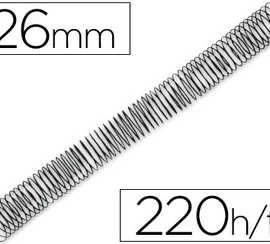 spirale-q-connect-m-tallique-relieur-pas-4-1-220f-calibre-1-2mm-diam-tre-26mm-coloris-noir-bo-te-100-unit-s