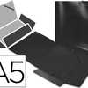 CHEMISE LIDERPAPEL POLYPROPYLÈNE DOS FLEXIBLE A5 148X210MM 4/10E 3 RABATS 100F ÉLASTIQUE NOIR TRANSLUCIDE CHEMISE LIDERPAPEL POLYPROPYLÈNE DOS FLEXIBLE A5 148X210MM 4/10E 3 RABATS 100F ÉLASTIQUE NOIR TRANSLUCIDE