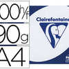 PAPIER CLAIREFONTAINE CLAIRALF A EXTRA BLANC A4 90G/M2 BLANCHEUR 170 OPACITA 93 RIGIDITA 135 TOUCHER SATINA 500 FEUILLES