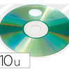 POCHETTE ADHASIVE Q-CONNECT CD -ROM POLYPROPYLENE 127X127MM RABAT FERMETURE ADHASIF REPOSITIONNABLE SACHET 10 UNITAS