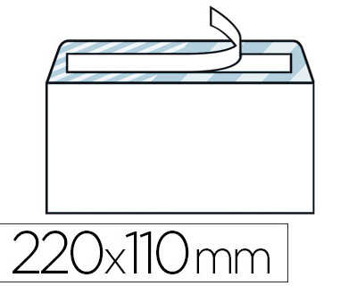 enveloppe-blanche-la-couronne-dl-110x220mm-90g-compatible-numarique-bande-adhasive-fond-bleu-200-unitas