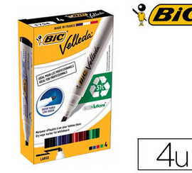 marqueur-bic-velleda-1751-effa-cable-pointe-biseautae-traca-2-5mm-encre-base-alcool-inodore-corps-plastique-bo-te-4u