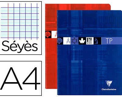 cahier-piqua-clairefontaine-tr-avaux-pratiques-papier-valin-velouta-a4-21x29-7cm-80-pages-40-sayes-40-unies-90g
