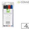 MARQUEUR Q-CONNECT PERMANENT P OINTE OGIVE TRACA 3MM RASISTANTE CORPS PLASTIQUE POCHETTE 4 UNITAS MARQUEUR Q-CONNECT PERMANENT P OINTE OGIVE TRACA 3MM RASISTANTE CORPS PLASTIQUE POCHETTE 4 UNITAS