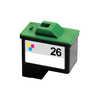 CARTOUCHE JET D'ENCRE REMA LEXMARK 10N0026 (N°26) TRICOLOR