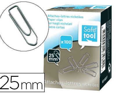 attache-lettres-safetool-nickel-e-25mm-bo-te-100-unit-s