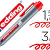 MARQUEUR EDDING E12 TABLEAU BL ANC RATRACTABLE RECHARGEABLE POINTE OGIVE 1.5/3MM EFFACABLE ASEC COLORIS ROUGE