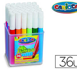 feutre-coloriage-carioca-jumbo-pot-36-unit-s