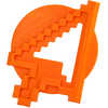 ANNEAU DE DENTITION MINILAND FORME CURSEUR COLORIS ORANGE 110MM ANNEAU DE DENTITION MINILAND FORME CURSEUR COLORIS ORANGE 110MM