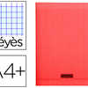 CAHIER PIQUA CLAIREFONTAINE CO UVERTURE POLYPROPYLENE TRANSPARENTE A4+ 24X32CM 96 PAGES 90G SAYES COLORIS ROUGE CAHIER PIQUA CLAIREFONTAINE CO UVERTURE POLYPROPYLENE TRANSPARENTE A4+ 24X32CM 96 PAGES 90G SAYES COLORIS ROUGE