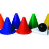 CÔNE DE DÉLIMITATION PLASTICO ROTOTECH LESTÉ EN PVC SOUPLE 180MM BASE DIAMÈTRE 175MM 230G CÔNE DE DÉLIMITATION PLASTICO ROTOTECH LESTÉ EN PVC SOUPLE 180MM BASE DIAMÈTRE 175MM 230G