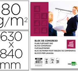 bloc-confarence-liderpapel-63x-84cm-papier-uni-80g-m2-conventions-raunions-25f-5f-gratuites