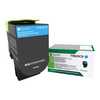 Lexmark 71B20C0 toner LRP cyan 2300p Lexmark 71B20C0 toner LRP cyan 2300p