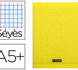 cahier-piqua-clairefontaine-co-uverture-polypropylene-transparente-a5-17x22cm-96-pages-90g-sayes-coloris-jaune