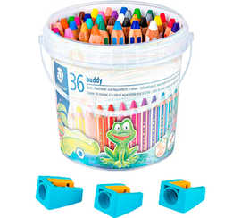 crayon-couleur-staedtler-buddy-140-3-en-1-3-taille-crayons-classpack-36-unit-s