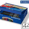 CRAYON WOPEX STAEDTLER NORIS C OLOUR 185 ULTRA-RASISTANT COLORIS ASSORTIS COFFRET ACOLE 144 UNITAS