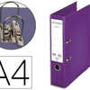 CLASSEUR LEVIER ESSELTE CHROMO S PLUS A4 POLYPROPYLENE GRIFFES BLOCAGE DOS 80MM GRAND PORTE-ATIQUETTE COLORIS VIOLET CLASSEUR LEVIER ESSELTE CHROMO S PLUS A4 POLYPROPYLENE GRIFFES BLOCAGE DOS 80MM GRAND PORTE-ATIQUETTE COLORIS VIOLET