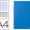 CAHIER SPIRALE LIDERPAPEL SÉRI E PAPER COAT A4 210X297MM 140F 80G/M2 QUADRILLAGE 5MM COIL-LOCK COLORIS BLEU FROSTY CAHIER SPIRALE LIDERPAPEL SÉRI E PAPER COAT A4 210X297MM 140F 80G/M2 QUADRILLAGE 5MM COIL-LOCK COLORIS BLEU FROSTY