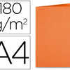 SOUS-CHEMISE LIDERPAPEL PAPIER CARTONNA 185G 310X230MM DOCUMENT A4 210X297MM COLORIS PASTEL ORANGE INTENSE SOUS-CHEMISE LIDERPAPEL PAPIER CARTONNA 185G 310X230MM DOCUMENT A4 210X297MM COLORIS PASTEL ORANGE INTENSE