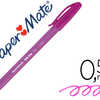 STYLO-BILLE PAPER MATE INKJOY 100 ACRITURE MOYENNE 0.5MM ULTRA DOUCE CORPS TRIANGULAIRE RASISTE BAVURES COLORIS MAGENTA STYLO-BILLE PAPER MATE INKJOY 100 ACRITURE MOYENNE 0.5MM ULTRA DOUCE CORPS TRIANGULAIRE RASISTE BAVURES COLORIS MAGENTA