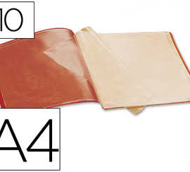 protege-documents-liderpapel-p-olypropylene-couverture-flexible-10-pochettes-fixes-a4-210x297mm-rouge-opaque
