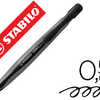 STYLO-BILLE STABILO COM4BALL RÉTRACTABLE RECHARGEABLE NOIR