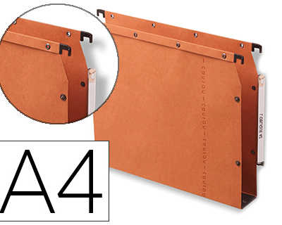 dossier-suspendu-l-oblique-azv-ultimate-kraft-240g-armoire-entraxe-330mm-h275mm-fond-50-porte-atiquette-bo-te-25-unitas