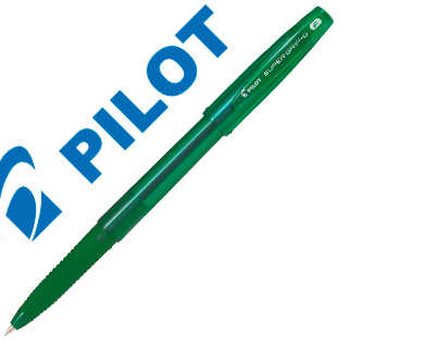 stylo-bille-pilot-super-grip-g-cap-pointe-fine-coloris-vert