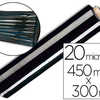 FILM ATIRABLE MANUEL 0,45X300M 20 MICRONS BRILLANT RASISTANT DAROULEMENT SILENCIEUX 1 FACE COLLANTE INTERNE COLORIS NOI FILM ATIRABLE MANUEL 0,45X300M 20 MICRONS BRILLANT RASISTANT DAROULEMENT SILENCIEUX 1 FACE COLLANTE INTERNE COLORIS NOI