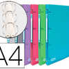 CLASSEUR OXFORD HAWA 4 ANNEAU X RONDS 30MM POLYPROPYLENE SUPARIEUR 5/10E 310X245MM DOS 40MM ATIQUETTE DOS INCOLORE CLASSEUR OXFORD HAWA 4 ANNEAU X RONDS 30MM POLYPROPYLENE SUPARIEUR 5/10E 310X245MM DOS 40MM ATIQUETTE DOS INCOLORE